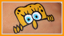 Spongebob Cheek Art Design