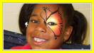 Butterfly Face Painting