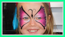 Butterfly Face Painting