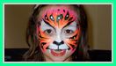 Cheetah Face Painting