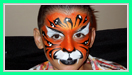 Tiger Face Painting