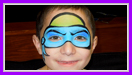 Ninja Turtle Face Painting