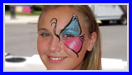 Butterfly Face Painting