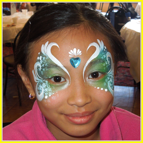 Princess Face Painting