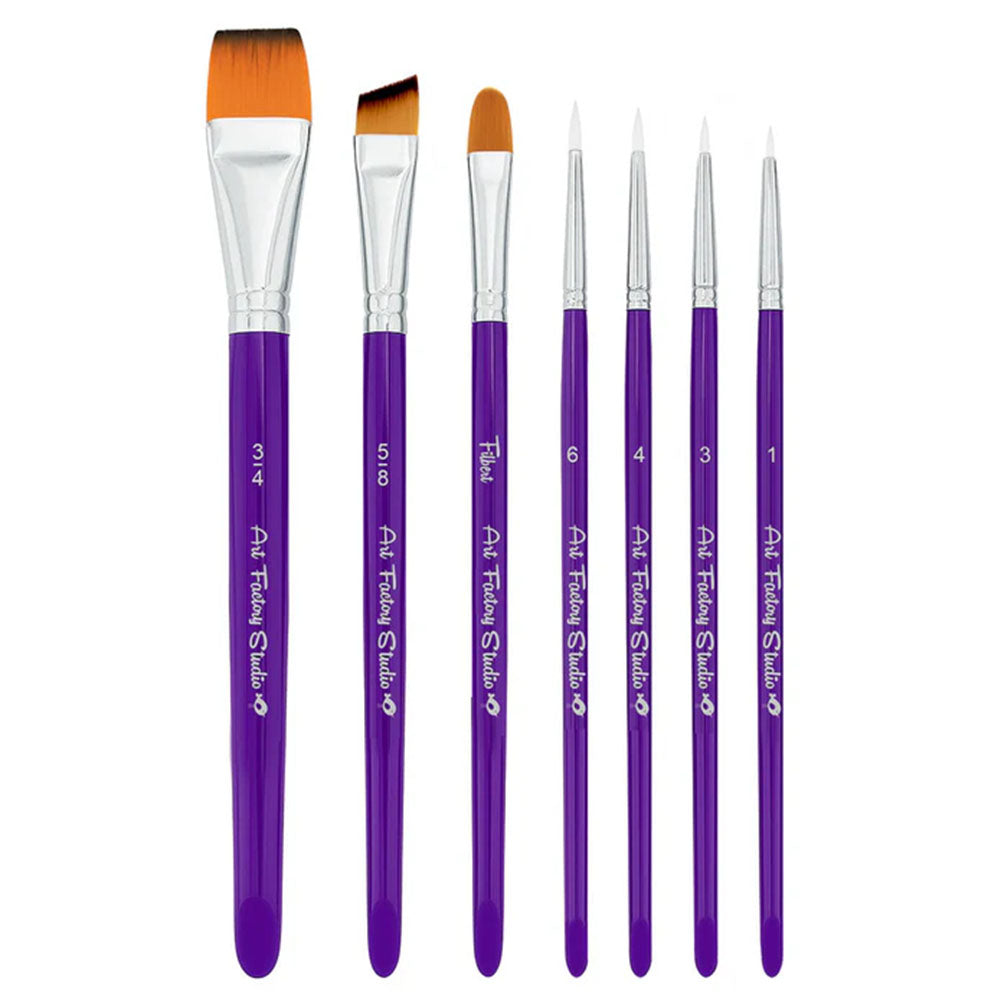 Art Factory Studio - Acrylic Handle Set (7pc)