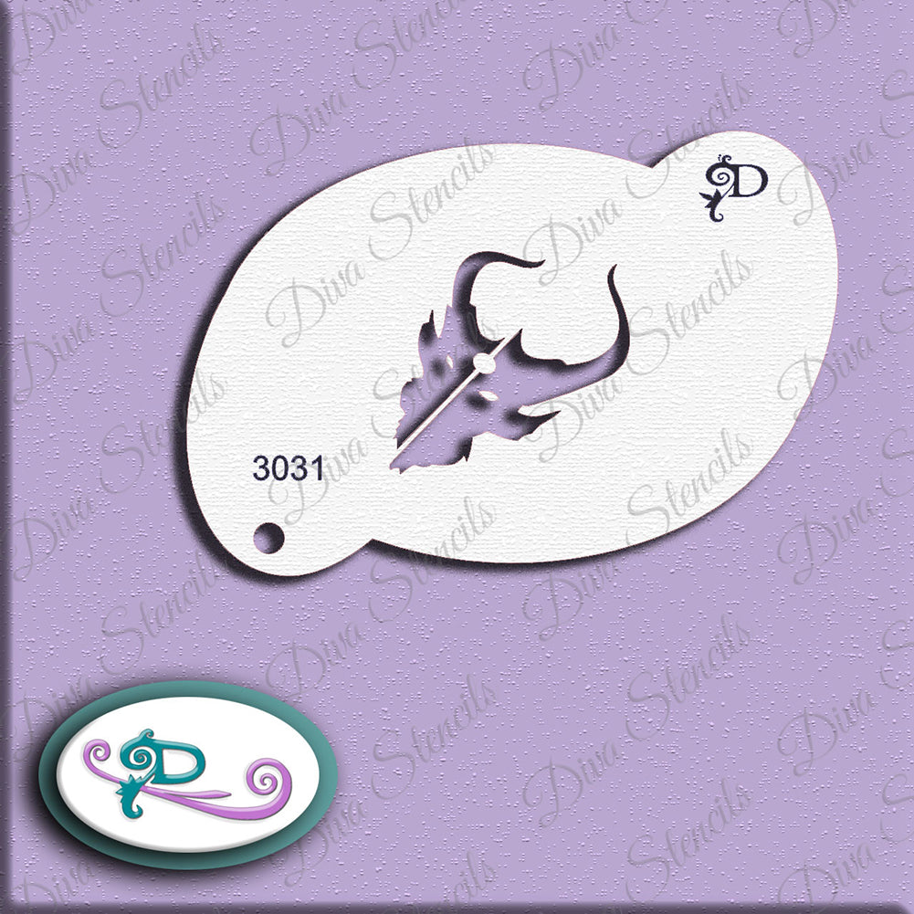 Diva Stencil - Demon