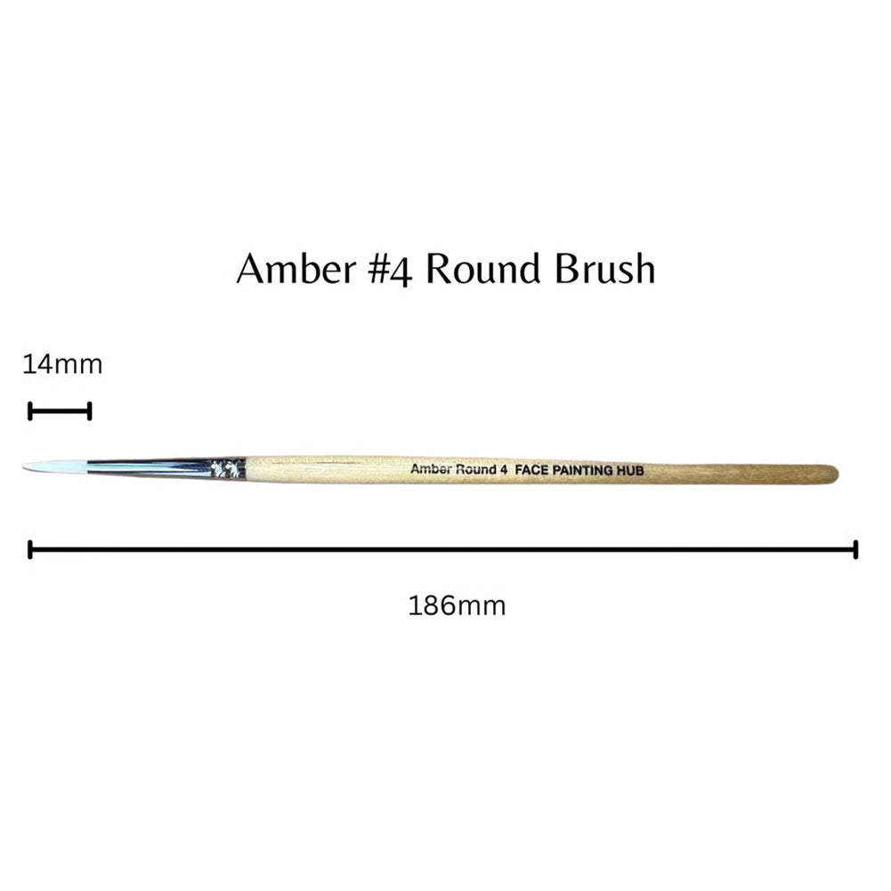 Facepainting Hub -  Amber No. 4 Round