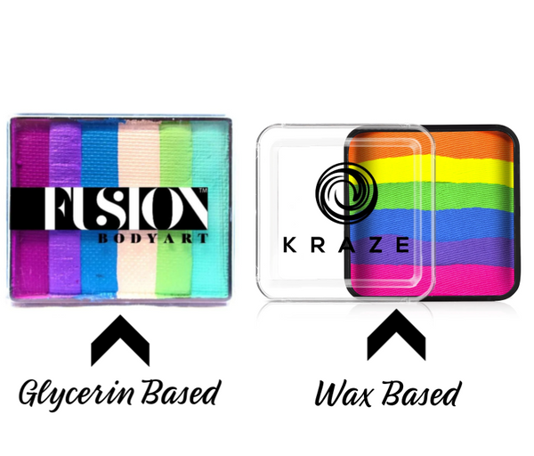 Glycerin vs Wax Based Face Paint